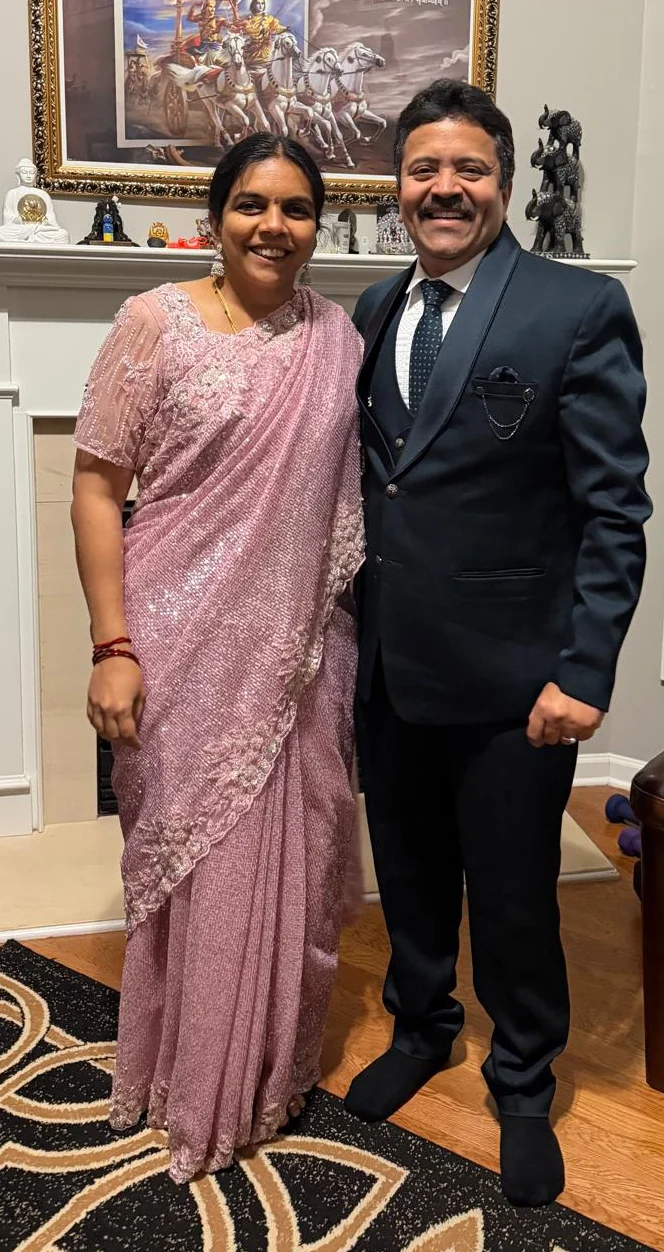 Anandi & Suri, hosts of the arangetram